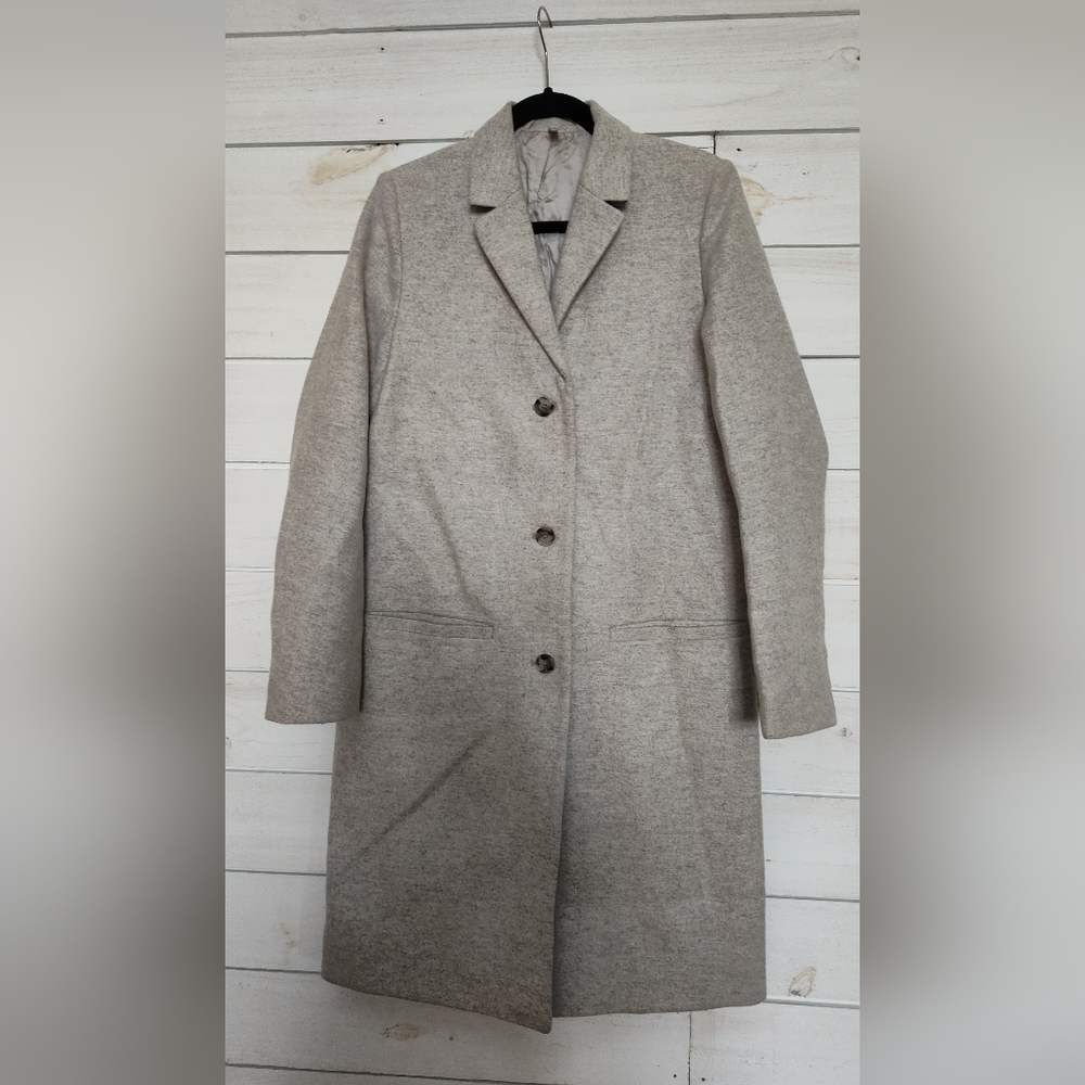 Cos Light Gray Wool Jacket - image 5